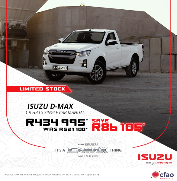 Isuzu D Max HR LS Single Cab